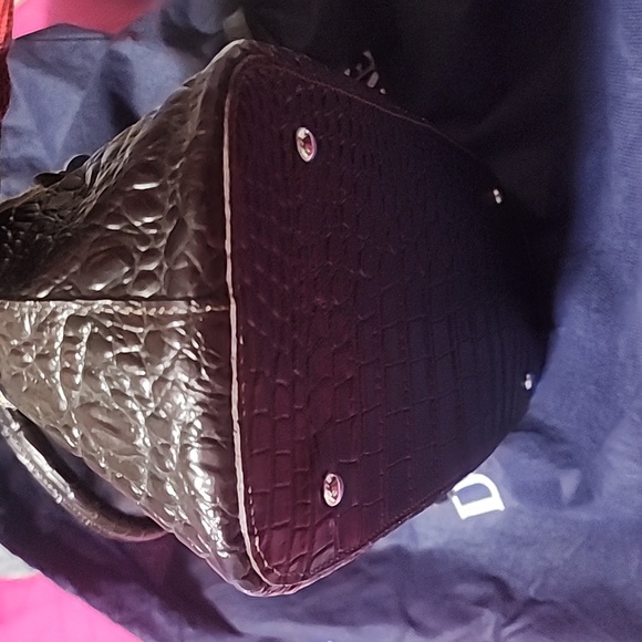 Vintage Dooney & Bourke Handbag & Bonus D&B Vintage Ostrich Leather Bag - Picture 14 of 17